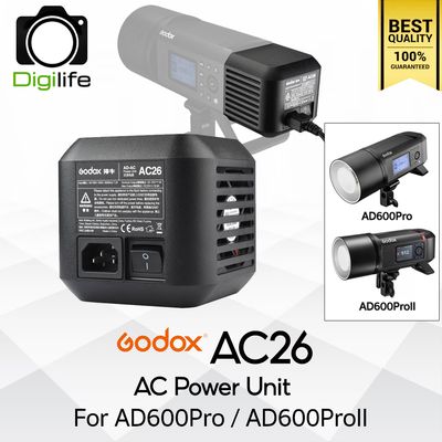 Godox AC26 - AC Power Unit For Wistro AD600Pro, AD600ProII