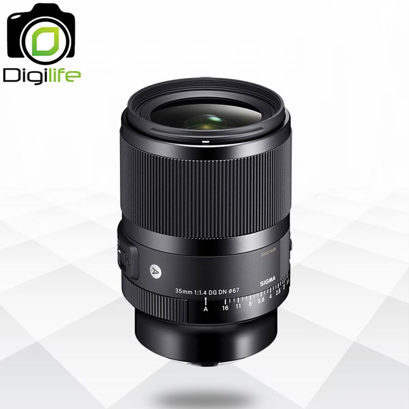 Sigma Lens 35 mm. F1.4 DG DN (Art) For Sony E, L-Mount - รับประกันร้าน Digilife Thailand 1ปี