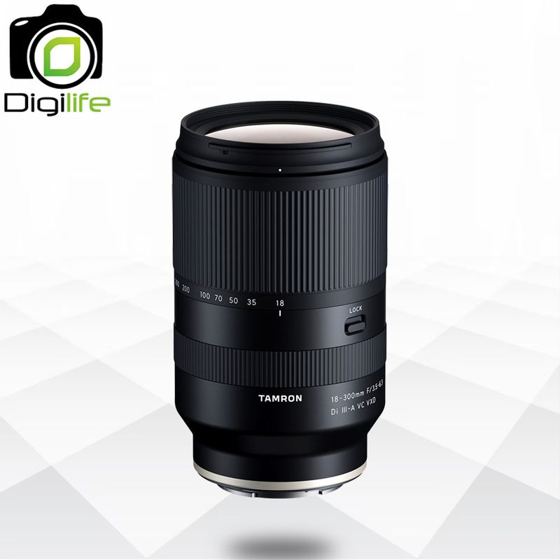 Tamron Lens 18-300 mm. F3.5-6.3 Di III-A VC VXD ( For Fujifilm , Sony E ) - รับประกันร้าน Digilife Thailand 1ปี