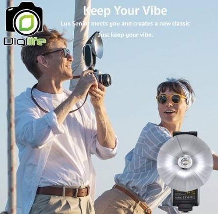 Godox Flash Lux Senior - Retro Camera Flash, Manual, Lithium Battery