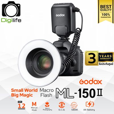 Godox Flash ML-150 II Manual - Macro Ring Flash - รับประกันศูนย์ Godox Thailand 3ปี Godox Flash ML-150 II Manual - Macro Ring Flash - รับประกันศูนย์ Godox Thailand 3ปี