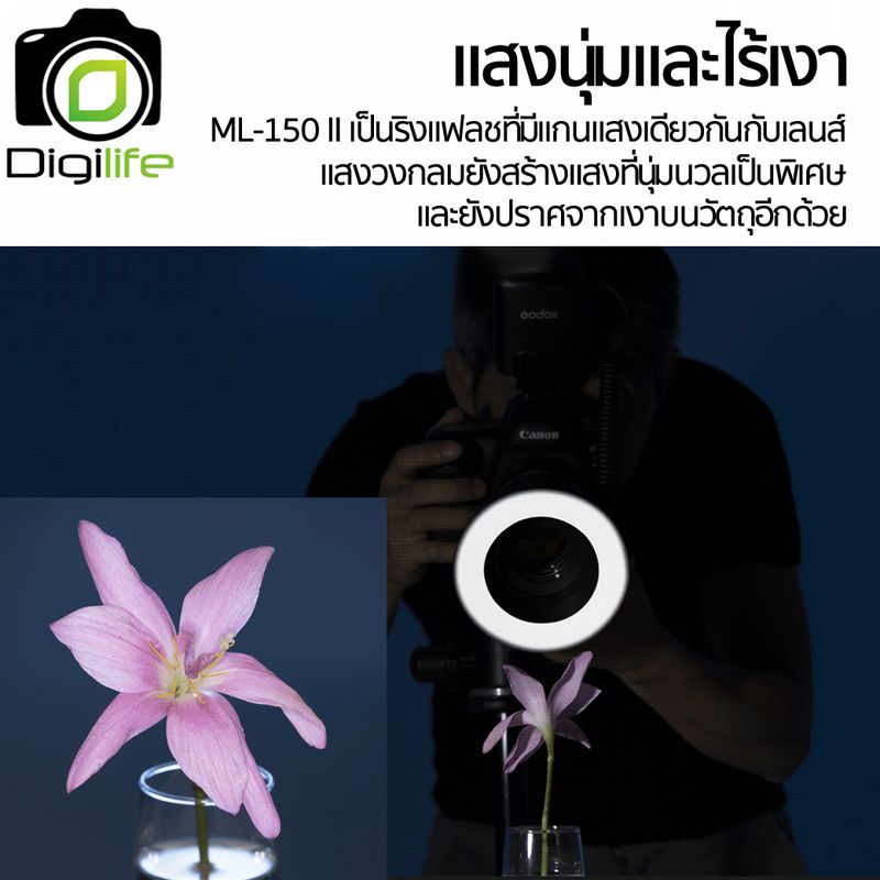 Godox Flash ML-150 II Manual - Macro Ring Flash - รับประกันศูนย์ Godox Thailand 3ปี