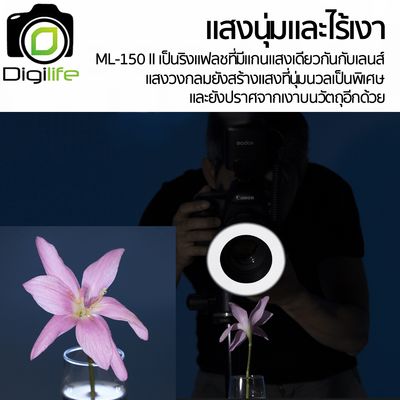 Godox Flash ML-150 II Manual - Macro Ring Flash - รับประกันศูนย์ Godox Thailand 3ปี