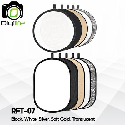 Godox Reflector RFT-07 5in1 Circle, Ellipse / วงกลม 60, 80, 110 cm. วงรี 60x90, 80x120, 100x150, 120x180, 150x200 cm.