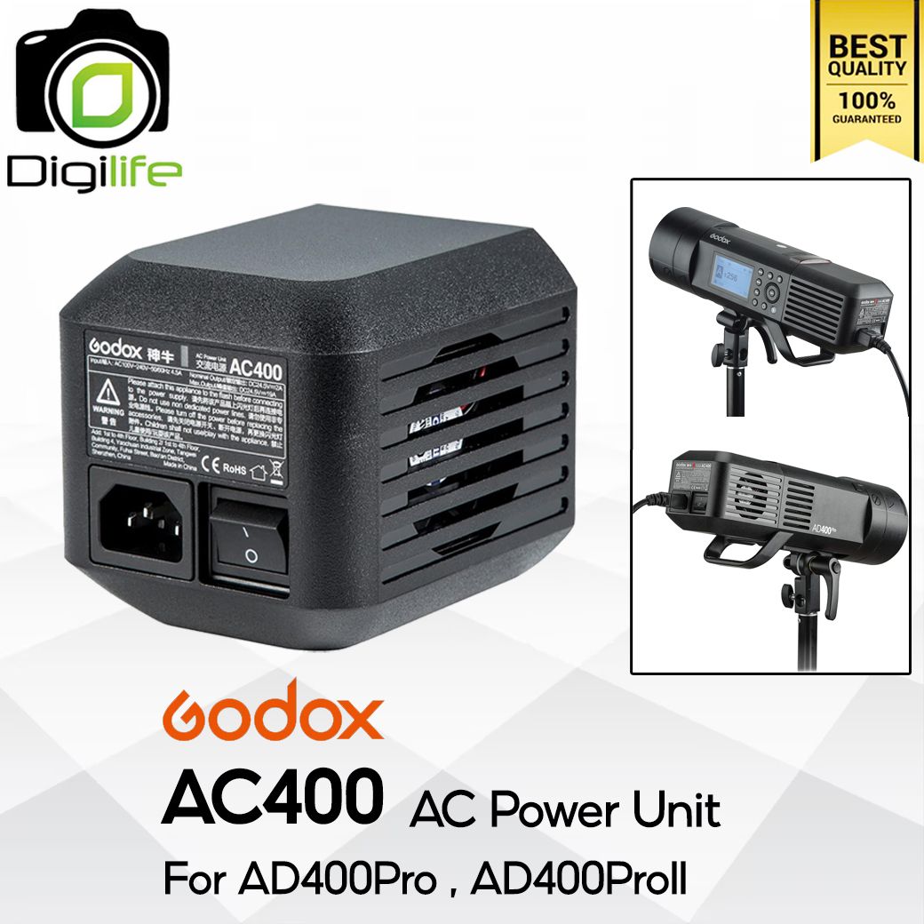 Godox AC400 - AC Power Unit For Wistro AD400Pro, AD400ProII