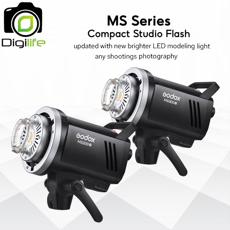 Godox Flash MS200V, MS300V ( 200W, 300W ) Bowen Mount / Digilife Thailand
