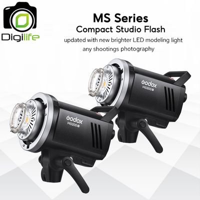Godox Flash MS200V, MS300V ( 200W, 300W ) Bowen Mount / Digilife Thailand