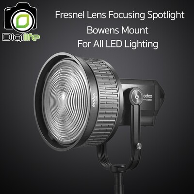 Godox Lens FLS10 Fresnel Lens For LED Light ( Bowen Mount ) เลนส์ต่อเพิ่มกำลังไฟ ปรับมุมแสง - รับประกันศูนย์ Godox 3ปี