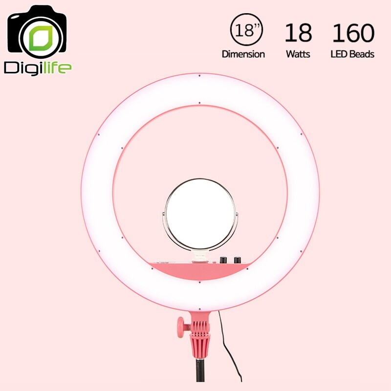 Godox LED Ring LR160 18 นิ้ว ** ไฟแต่งหน้า-ถ่ายรีวิว-Liveสด-ปรับสีได้