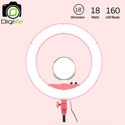 Godox LED Ring LR160 18 นิ้ว ** ไฟแต่งหน้า-ถ่ายรีวิว-Liveสด-ปรับสีได้