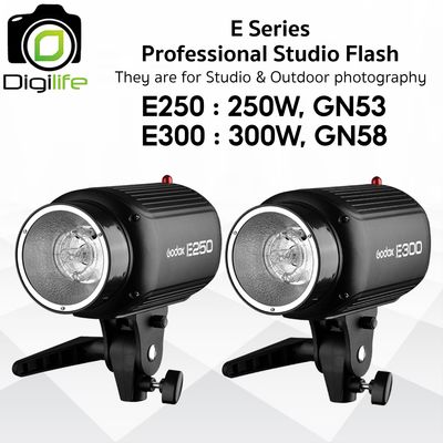 Godox Flash E250, E300 แฟลชสตูดิโอ 250W, 300W น้ำหนักเบา