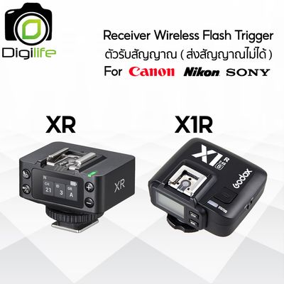 Godox Trigger XR, X1R - Receiver ตัวรับสัญญาณ 2.4GHz ใช้กับ X1T, X2T, X3, XT32, Xpro, XProII, etc -ประกันศูนย์ Godox 3ปี