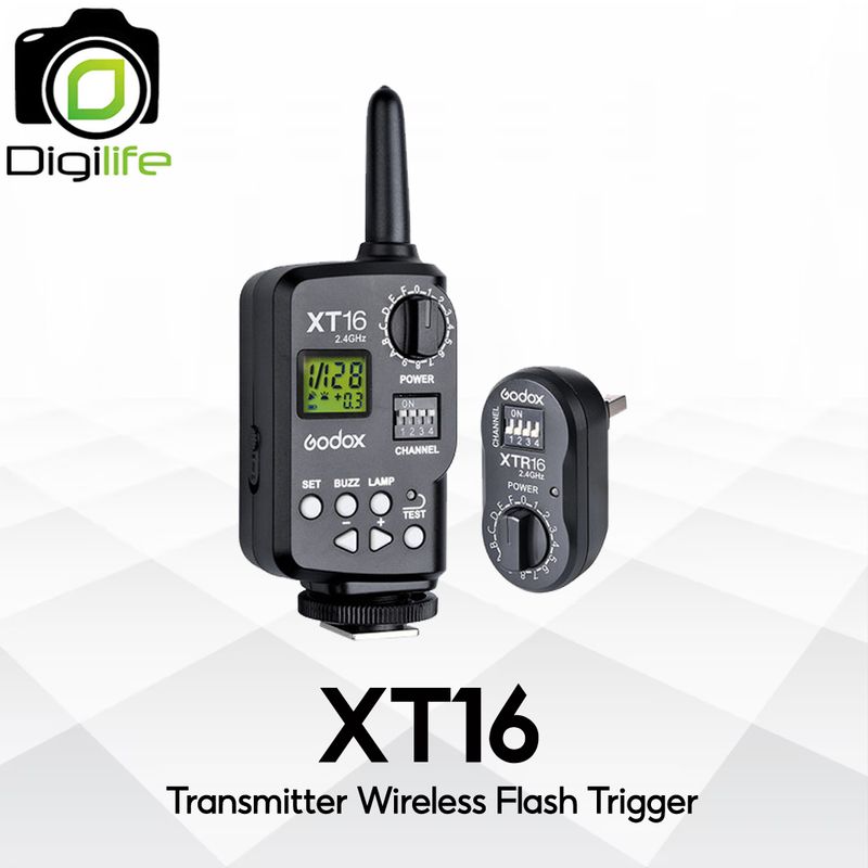 Godox Trigger XT16 , Wireless Flash Trigger 2.4 GHz - รับประกันศูนย์ Godox Thailand 3ปี
