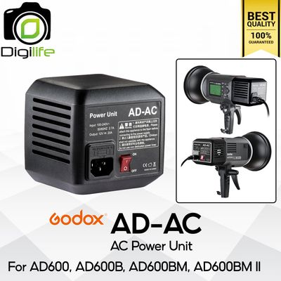 Godox AD-AC AC Power Unit For Wistro AD600 , AD600M , AD600B , AD600BM, AD600BM II Godox AD-AC AC Power Unit For Wistro AD600 , AD600M , AD600B , AD600BM, AD600BM II