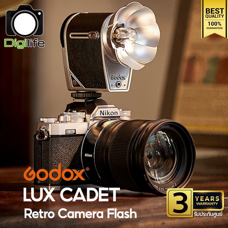 Godox Flash Lux Cadet - Retro Camera Flash, Manual, Lithium Battery Godox Flash Lux Cadet - Retro Camera Flash, Manual, Lithium Battery