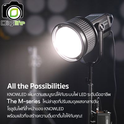 Godox LED M200D, M300D, M600D - KNOWLED, แสงขาว 5600K - Bowen Mount