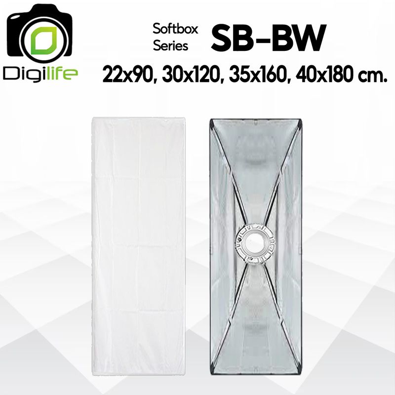 Godox Softbox SB-BW 22*90, SB-BW 30*120, SB-BW 35*160, SB-BW 40*180 cm. - Bowen Mount