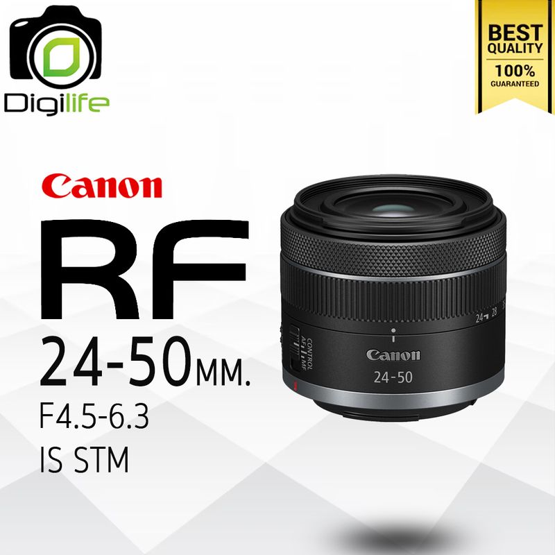Canon Lens RF 24-50 mm. F4.5-6.3 IS STM - รับประกันร้าน Digilife Thailand 1ปี Canon Lens RF 24-50 mm. F4.5-6.3 IS STM - รับประกันร้าน Digilife Thailand 1ปี
