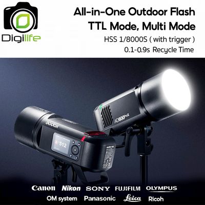 Godox Flash AD600ProII 600W - TTL, HSS, Lithium Battery - Bowen Mount