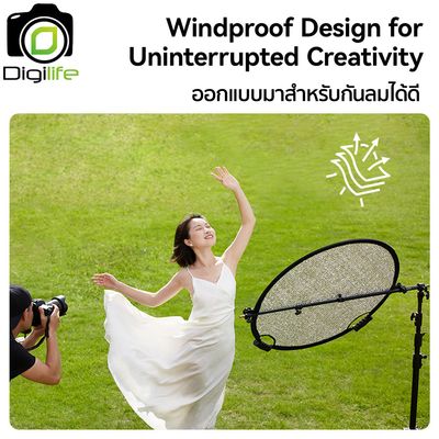 Godox Reflector W-RFT55, W-RFT80, W-RFT130 Windproof Reflector วงกลม 2 in 1 - 55, 80, 130 cm.