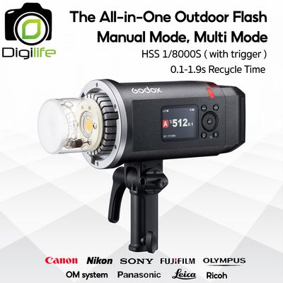 Godox Flash AD600BM II -600W, Manual, HSS, Lithium Battery - Bowen Mount