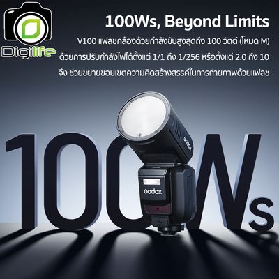 Godox Flash V100 - TTL, HSS,  Lithium Battery