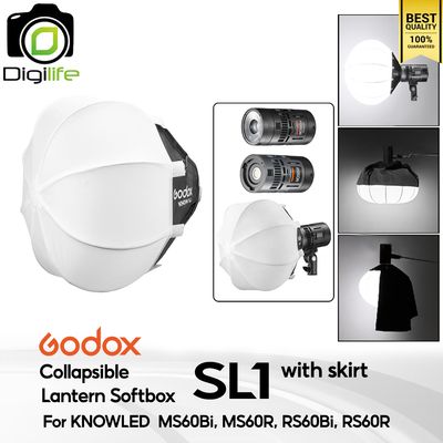 Godox Softbox SL1 ( with Skirt ) Collapsible Lantern สำหรับ LED MS60R, MS60Bi, RS60R, RS60Bi, etc