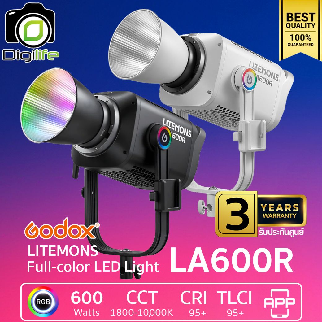 Godox LED Litemons LA600R 600W RGB - Bowen Mount - รับประกันศูนย์ Godox Thailand 3ปี