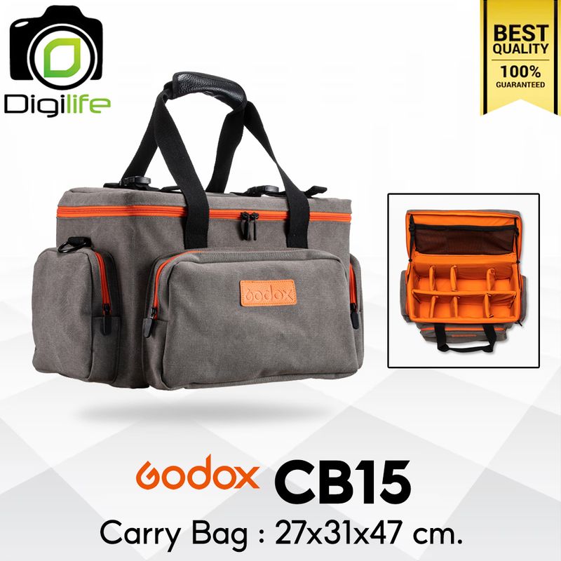 Godox Bag CB15 Carry Bag กระเป๋า สำหรับ Camera, Flash, LED, Accessories Godox Bag CB15 Carry Bag กระเป๋า สำหรับ Camera, Flash, LED, Accessories
