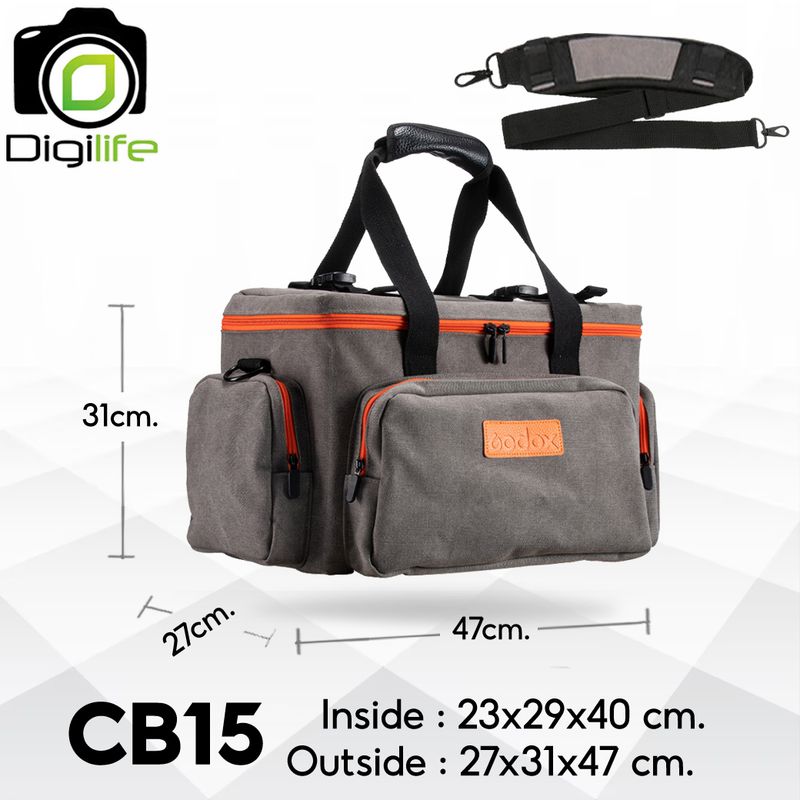 Godox Bag CB15 Carry Bag กระเป๋า สำหรับ Camera, Flash, LED, Accessories