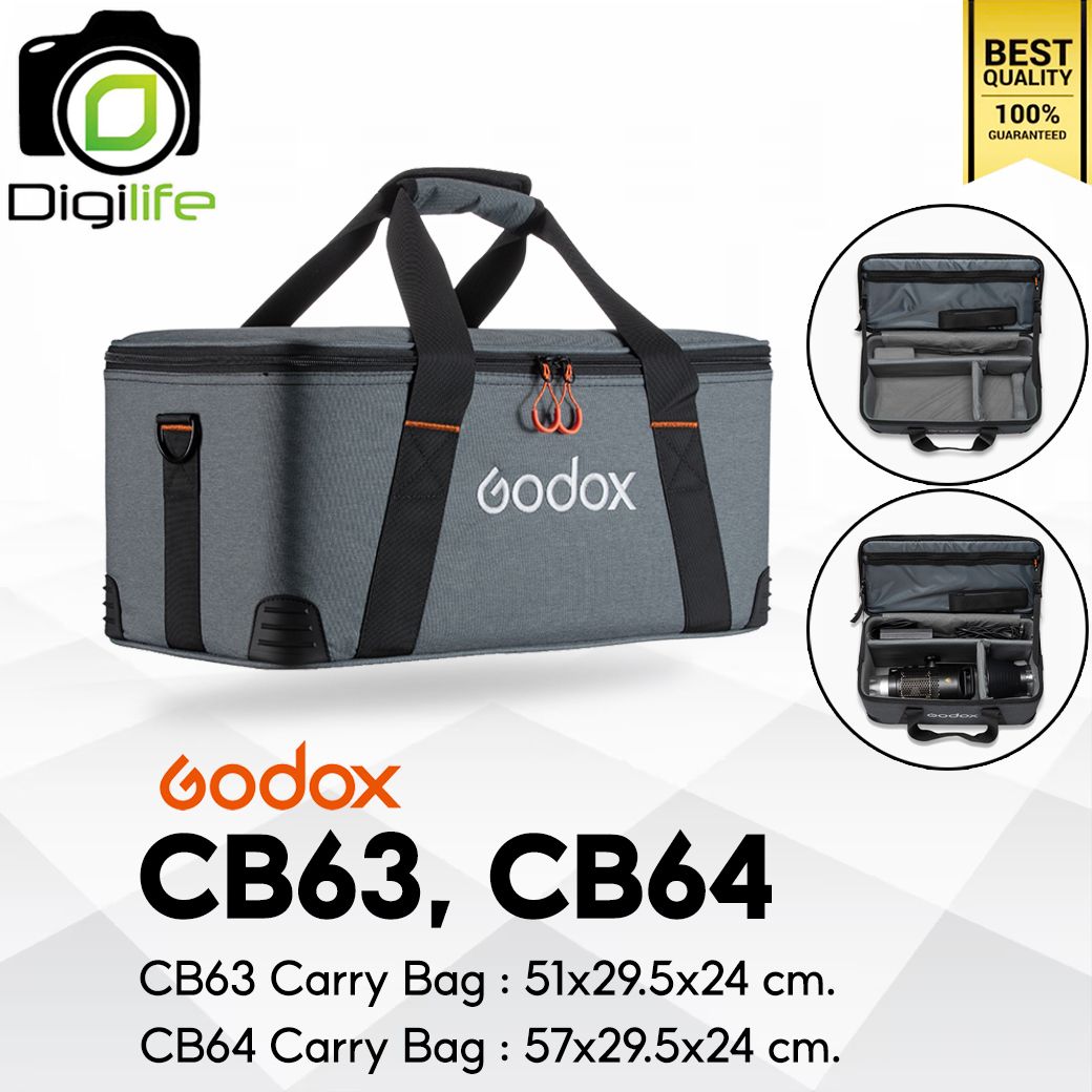 Godox Bag CB63, CB64 Carry Bag กระเป๋า สำหรับ Camera, Flash, LED, Accessories
