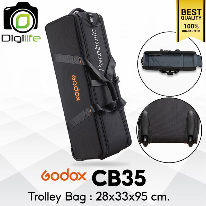 Godox Bag CB35 Trolley Bag For Studio Set ,Tripod, Light Stand, Accessories กระเป๋าล้อลาก กระเป๋าชุดไฟ กระเป๋าขาไฟ Godox Bag CB35 Trolley Bag For Studio Set ,Tripod, Light Stand, Accessories กระเป๋าล้อลาก กระเป๋าชุดไฟ กระเป๋าขาไฟ
