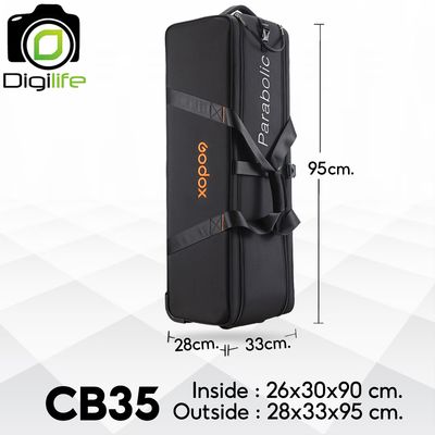 Godox Bag CB35 Trolley Bag For Studio Set ,Tripod, Light Stand, Accessories กระเป๋าล้อลาก กระเป๋าชุดไฟ กระเป๋าขาไฟ