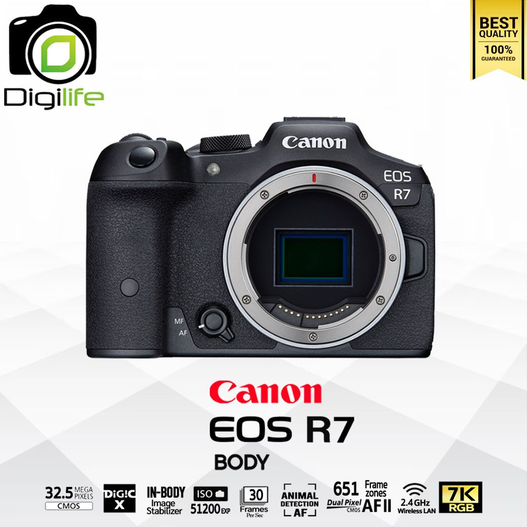 Canon Camera EOS R7 Body - รับประกันร้าน Digilife Thailand 1ปี