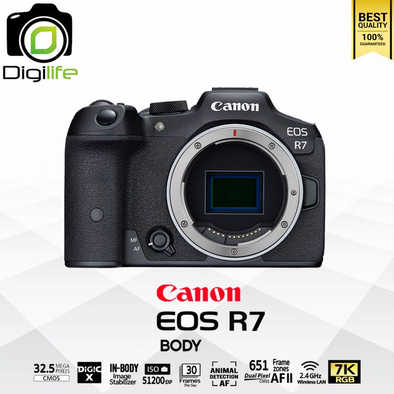 Canon Camera EOS R7 Body - รับประกันร้าน Digilife Thailand 1ปี Canon Camera EOS R7 Body - รับประกันร้าน Digilife Thailand 1ปี