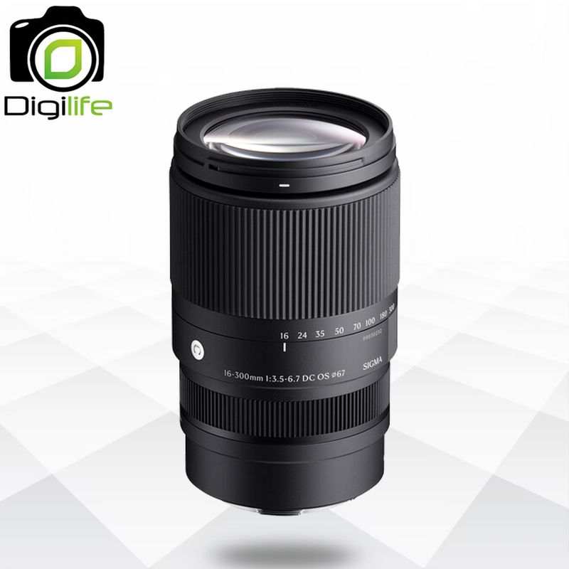 Sigma Lens 16-300 mm. F3.5-6.7 DC OS Contemporary For Sony E / For Canon RF - รับประกันร้าน Digilife Thailand 1ปี