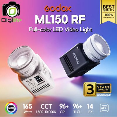 Godox LED ML150 RF - RGB 165W Portable / Godox Mount Godox LED ML150 RF - RGB 165W Portable / Godox Mount