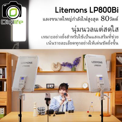 Godox LED LP800Bi - Litemons Panel LED, 85W Bi-Color 2800K-6500K