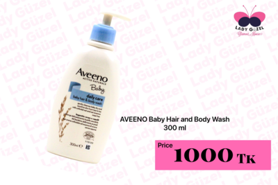 Aveeno Baby Baby Hair & Body Wash 300ml