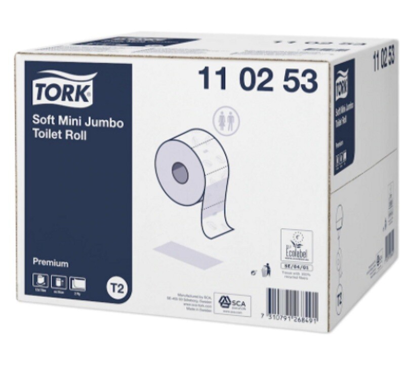 Toalettpapir TORK Premium 2L T2 170m(12)