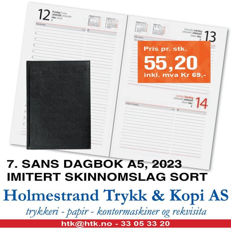 Dagbok A5 - 2023