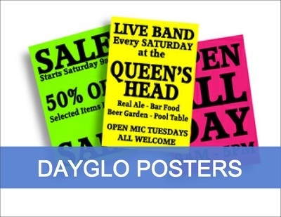 Dayglo Posters Vibrant 90gsm (Matt)