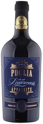 PUGLIA * Duca di Saragnano - Puglia Rosso da Uve leggermente Appassite 2024 (98 Punti)