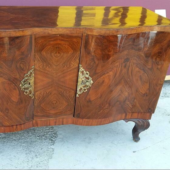 buffet portes galbées enfilade bahut