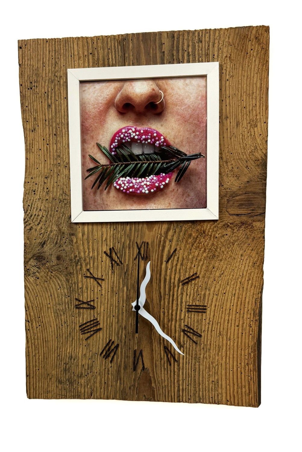 Vollmundig - Wanduhr Sebastian Wehrle