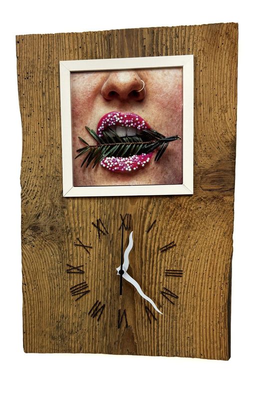 Vollmundig - Wanduhr Sebastian Wehrle