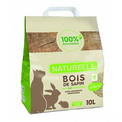 Litière Perlinette Bois de Sapins 10L