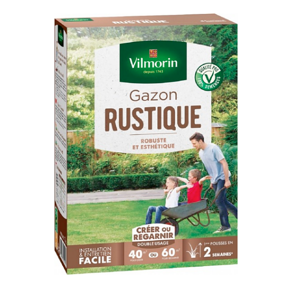 Vilmorin - Gazon Rustique