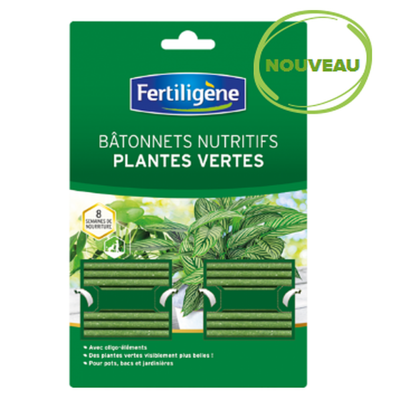 Fertiligène - Engrais bâtonnet pour plantes vertes