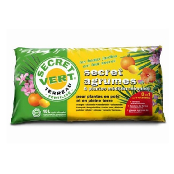 Secret Vert - Terreau Agrumes UAB 6L
